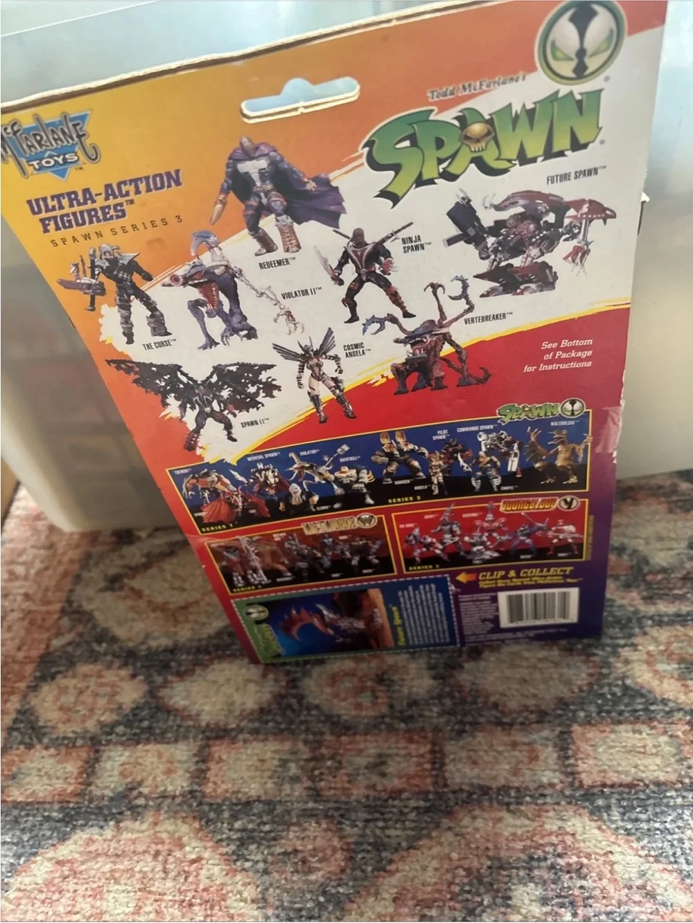 Todd McFarlane 1995 Toys Future Spawn Special Edition Figure New In Box